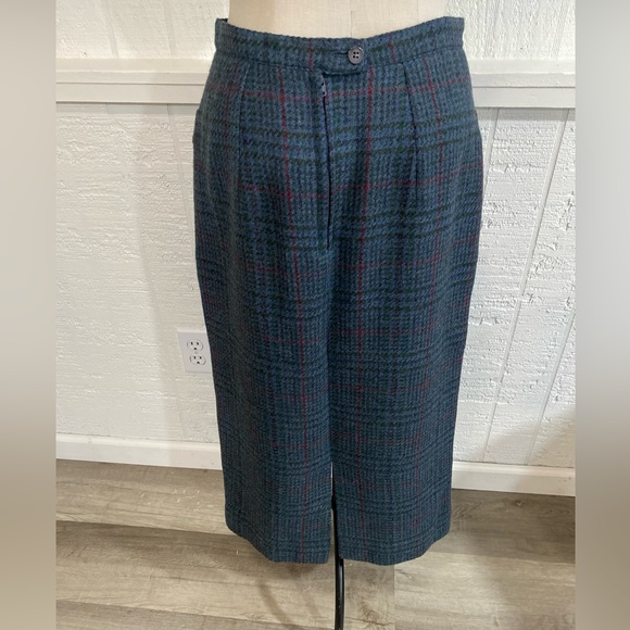 Henry White Dublin Vintage Long Tweed Skirt pockets Alpaca & Wool 10 US 6 EUC - Picture 2 of 13